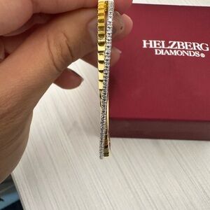 Gold Bangle Bracelet, from Helzberg Diamonds.